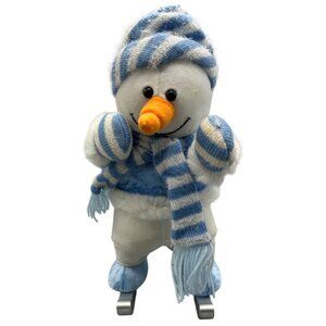 Leader Light LTD. Christmas Plush Snowman Animated Sings & Dances READ